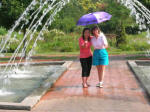 Thu Oanh photographs Vi and Ruth.